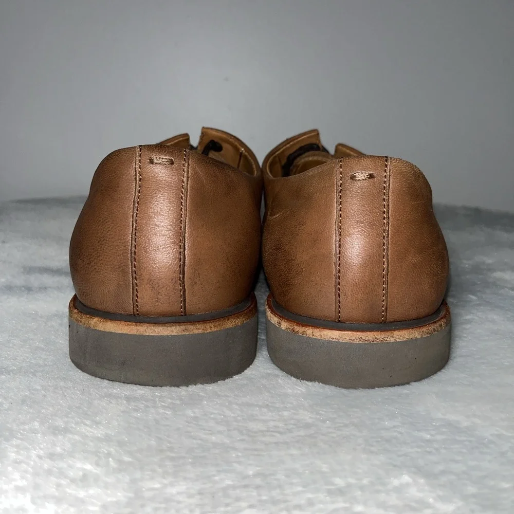 Gentle‎ Souls Oxfords Men's Size 8.5 Brown Cognac Leather Classic Shoes Designer